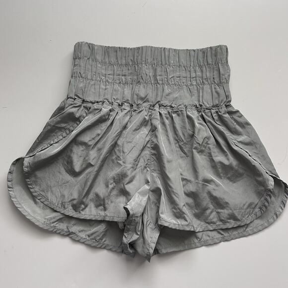 Free People Movement The Way Home Shorts Hottie Hot Run Women’s Size Small Gray - Picture 1 of 11